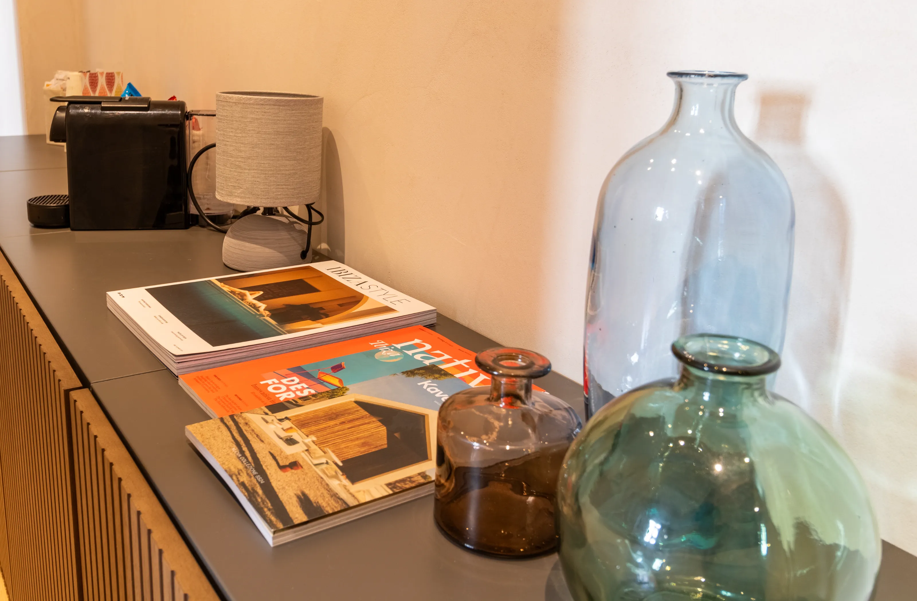 Stylish details and guidebooks to make your stay even more enjoyable